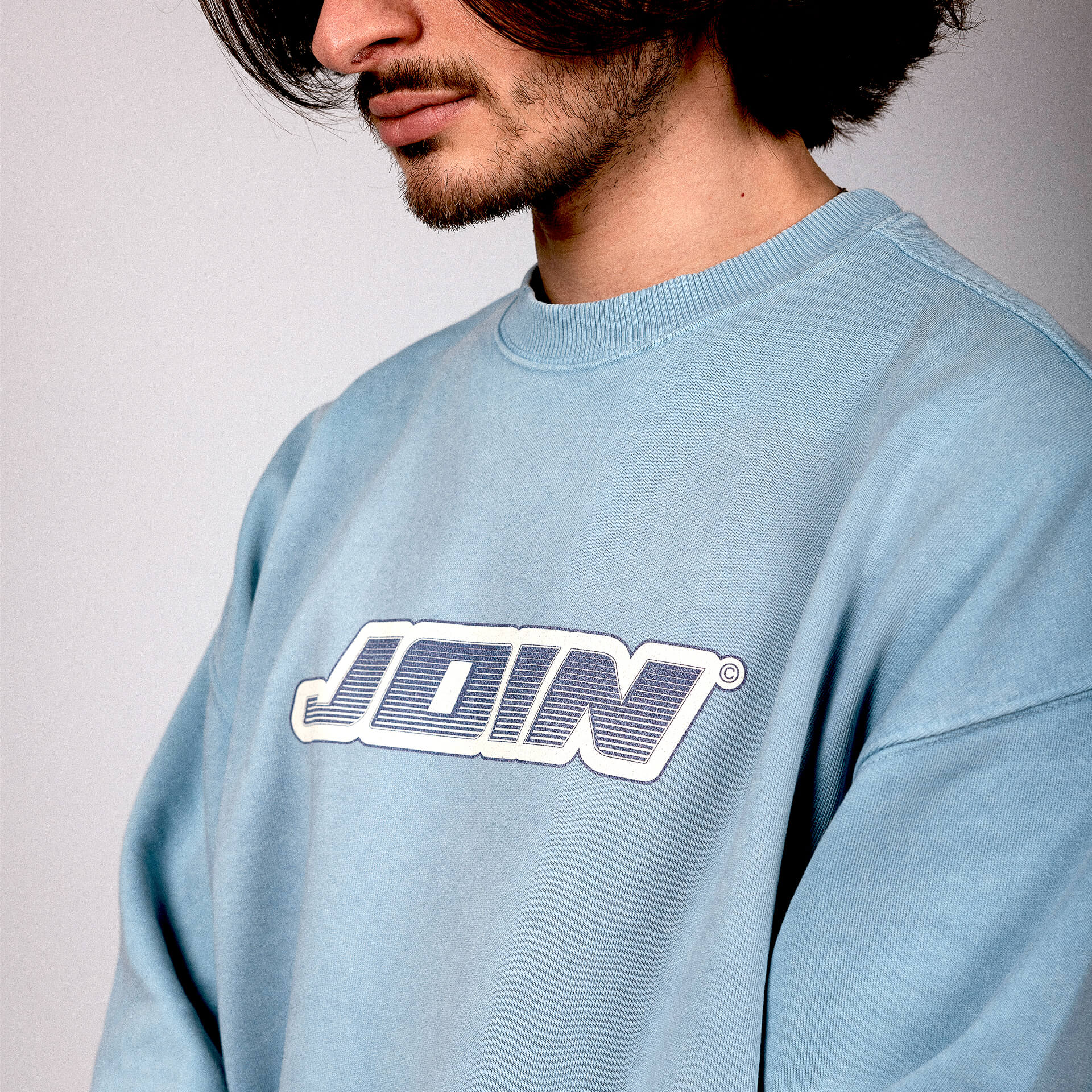 Sweat Bleu Vintage